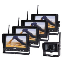 Multi-Monitor System Digital Wireless Camera for Farm Harvester Harvesting, Tractor Transport, Viewing Silos